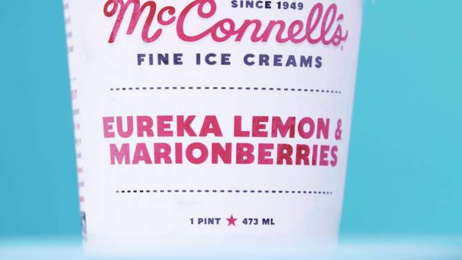 McConnell&#39;s Eureka Lemon &#38; Marionberries Ice Cream - 16oz, 2 of 10, play video