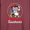Women's - Disney - Americana Lightweight French Terry Wide Neck Long Sleeve Shirt - 2 of 4