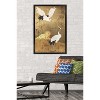 Trends International Reinders - Japanese Cranebirds Framed Wall Poster Prints - 2 of 4