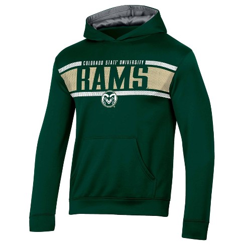 Ncaa Colorado State Rams Boys Poly Hooded Sweatshirt M Target