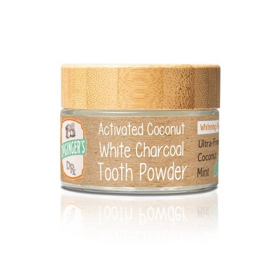 Dr. Ginger's White Tooth Powder Charcoal - 1.38oz