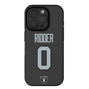 NFL Las Vegas Raiders Players Game Tactic Bump Cell Phone Case for Apple iPhone - 1 of 4
