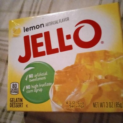 lemon jello box