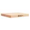 John Boos Small Chop-N-Slice Maple Wood Cutting Board for Kitchen, Reversible Edge Grain Square Butcher Boos Block - 2 of 4