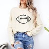 Simply Sage Market Women's Football Game Day Long Sleeve Garment Dyed Tee - 2 of 4