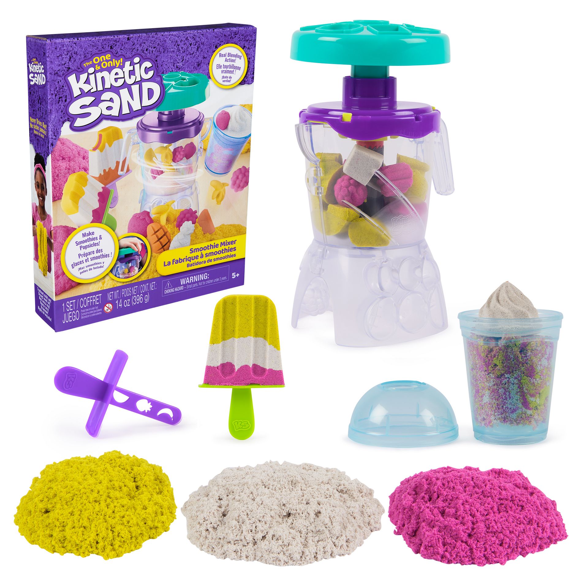 Kinetic Sand Smoothie Mixer