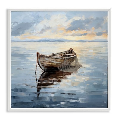 Stupell Industries Fishing Boat Painting, 24" x 24"