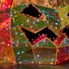 Seasonal LLC Prismatic Iridescent Pumpkin 16", LED lights - 3 of 4