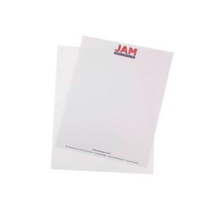 JAM Paper Plastic Sleeves 9" x 12" Clear 12/Pack 2226316988 - 1 of 3