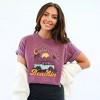 Simply Sage Market Women's California Beachin' Car Short Sleeve Garment Dyed Tee - 2 of 4