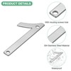 Unique Bargains 304 Stainless Steel Polished Surface Rust Resistant Corrosion Resistant House Number 1 Pc - 2 of 4