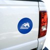 UAH Primary Logo Automotive Car Window Locker Circle Bumper Sticker - 4 of 4