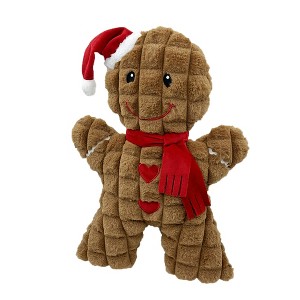 Petlou Christmas Christmas Gingerbread Man Holiday Squeak Dog Toys - 17" - 1 of 1