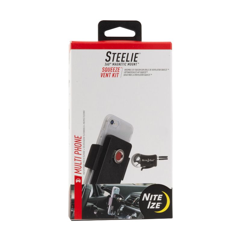 Nite Ize Steelie Squeeze Vent Kit - Magnetic Cell Phone Holder for Car Vent, 1 of 10