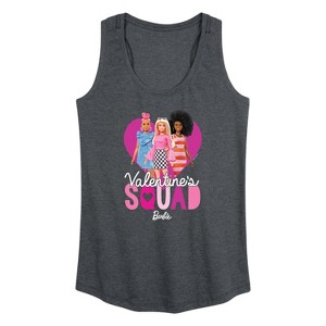 Women's - Barbie - Valentine's Squad Graphic Racerback Tank - 1 of 4