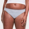 Hanes Women's 10pk Cotton Bikini Underwear - Colors May Vary - image 3 of 4