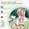 SKRAN Kids Sofa, Rocking Toddler Sofa Chair with Solid Wooden Frame, Faux Lamb Fleece Fabric, Arm Chair for Playroom, Ages 18-36 Months - Green - 4 of 4