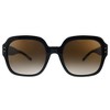 Tory Burch TY 7143U 170913 Womens Square Sunglasses Black 56mm - 2 of 3