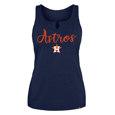 Genuine Merchandise-Girl's Orange MLB Houston Astros Tank Top Size L