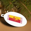 Pittsburgh State University Primary Logo Aluminum Holiday Christmas Tree Ornament  3.0" (7.6 cm) x 3.37" (8.6 cm) - 4 of 4