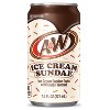 A&W Ice Cream Sundae Soda - 10pk/7.5 fl oz Mini Cans - 4 of 4