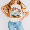 Simply Sage Market Women's California Beachin' Car Short Sleeve Relaxed Fit Cropped Tee - 3 of 4