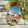 Beautiful Helen Town Georgia Ornament, German-inspired Alpine Village for Christmas Gift| OrnamentallyYou - 4 of 4
