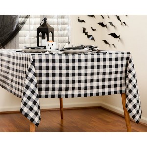 Solino Home Linen Tablecloth | Morgan Check - 1 of 4