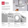 RCA R-RHWM3S30BSS 30 in. Sterling Collection 400 CFM Ducted T-Shape Wall Mount Range Hood, Push Buttons, LEDs, Stainless Steel - 3 of 4