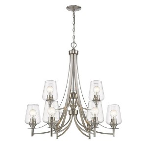 Z-Lite Joliet 9 - Light Chandelier in  Brushed Nickel - 1 of 3