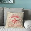 NCAA Louisiana Ragin' Cajuns 26 x 26 Woven Tapestry Pillow - 3 of 4