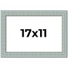 PosterPalooza | Refined Blue Picture Frame - UV Acrylic, Backing Board, Hanging Hardware Included - 2 of 4