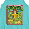 - Teenage Mutant Ninja Turtles - Retro Group April Graphic Sleeveless Aline Dress - 2 of 3