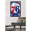 Trends International NBA Philadelphia 76ers - Maximalist Logo 23 Framed Wall Poster Prints - 2 of 4