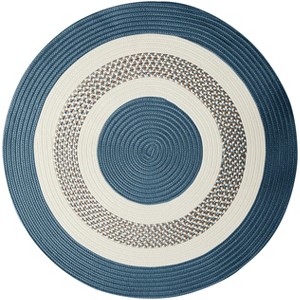 Colonial Mills Crescent Area Rug, 7x7, Lake Blue - 1 of 4