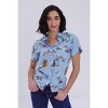 STAR WARS Boba Fett Chewbacca C-3PO Darth Vader Stormtrooper X-Wing R2-D2 Hawaiian Button Down Shirt Adult - image 2 of 4