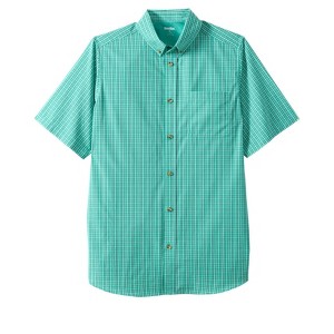 KingSize Short Sleeve Wrinkle Resistant Sport Shirt - 1 of 4