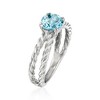 Ross-Simons 1.50 Carat Sky Blue Topaz Ring in Sterling Silver - 3 of 4