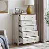 SEVOBAL Utility Storage Cabinets Modern 5 Drawer Dresser with Smooth Slide Rails and Anti-Tipping Device for Bedroom, Beige, 31.5"*15.75"*44.3" - 2 of 4