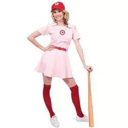 Orion Costumes Rockford Peaches Women's Costume Baseball Uniform