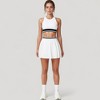 Anna-Kaci Active Women's Pleated Tennis Skirt with Built-In Shorts and Side Pocket for Sporty Style and Functional Movement - 2 of 4