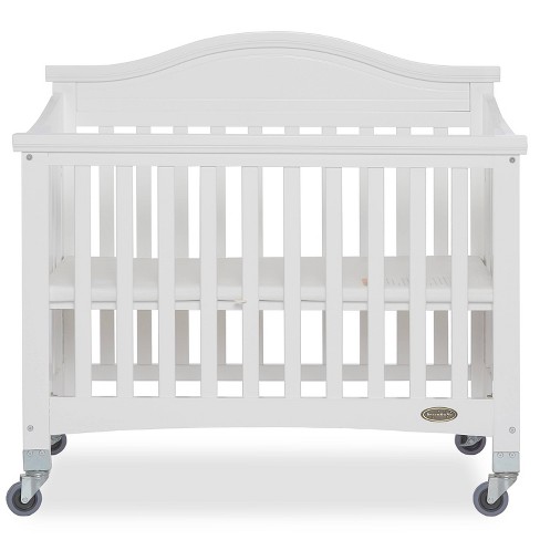 Dream On Me Venice Folding Portable Crib White Target