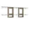 Besiost 154-In Closet Organizer System Wall-mounted with Extendable Hanging Rods - 2 of 3