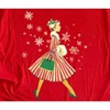 Women's Lil Miss Shopper Christmas Tee - Rose Canyon Ranch - 4 of 4
