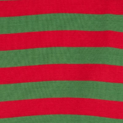 red & green