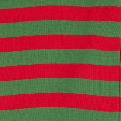 red & green