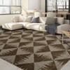 Coolmee Washable Area Rugs for Living Room Non Slip Low Pile Modern Geometric Farmhouse Dining Room Carpets for Bedroom Dorm - 3 of 4