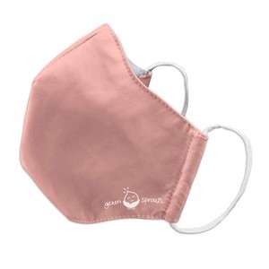 Green Sprouts Coral Reusable Adult Face Mask Large - 1 ct - 1 of 3