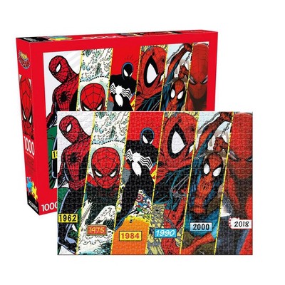 Aquarius Puzzles Marvel Spider-Man Timeline 1000 Piece Jigsaw Puzzle
