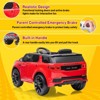 Licensed Land Rover Kids Electric Car, 12V Ride On Toy for Kids 3-8, Electric Car with Parent Remote Control, Music Player - 4 of 4